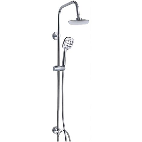 Utilia COLONNA DOCCIA CON DOCCETTA IN ABS E SOFFIONE FISSO cm. 20x20