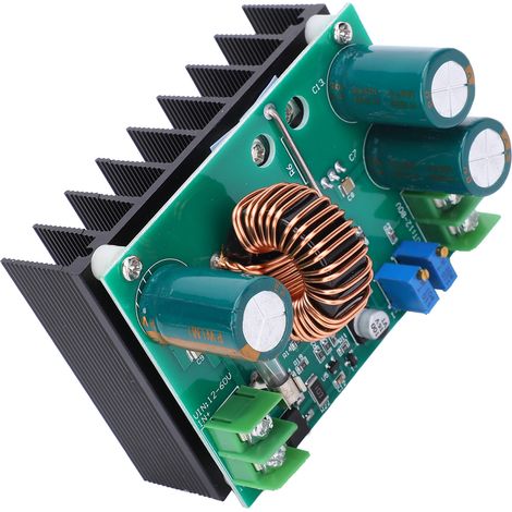 Aufwärtsspannungswandler-Modul, einstellbare Spannungsversorgung von 10–60 V auf 12–80 V (1/5)