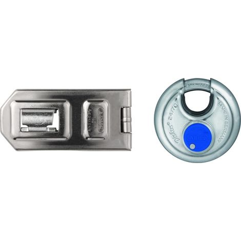 Pack TOUT INOX Abus Cadenas Diskus et porte cadenas (1/5)