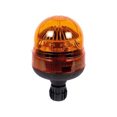 Girofaro led Vega NEWGARDENSTORE 10-30V asta flessibile ECE-R65 trattore agricolo
