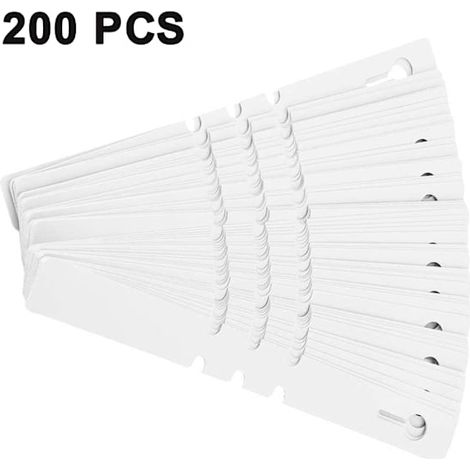200 étiquettes en plastique pour plantes et arbres de jardin (1/5)