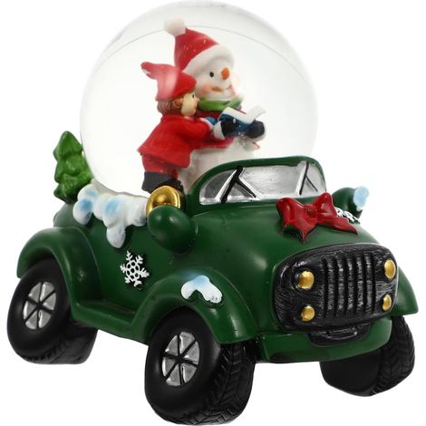 Lot De 2 Boules De Cristal pour Voiture Système De Décoration Globes Lumineux Lustre Cristaux De Remplacement Ornement De Bureau Carte Suspendue Cristaux De Fenêtre Espace (1/5)