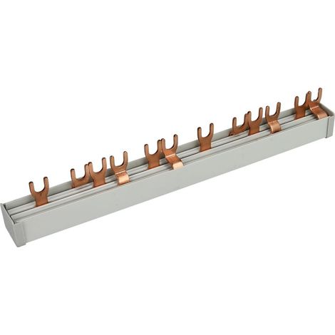 Peigne Legrand 3 pôles + N 6x2 10 mm² 12 modules