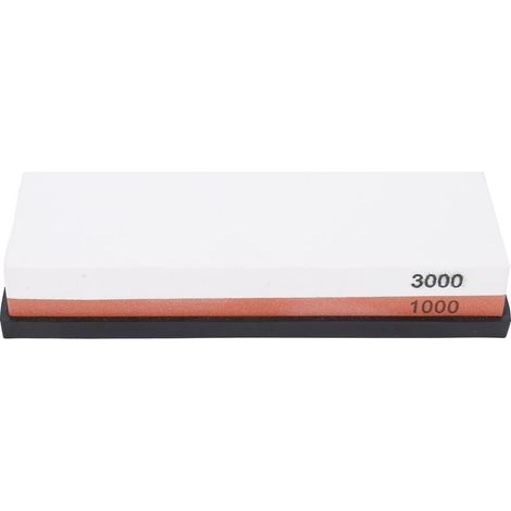 Stone to sharpen the knives of household, stone to sharpen in corundum white with Base grit 1000 3000 (1/5)
