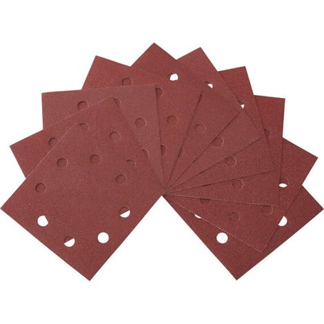 DeWalt 1/4 Sheet Sanding Sheets Pre-Punched 115 x 115mm 180g