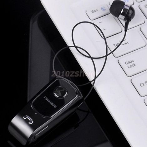 Trade Shop - FINEBLUE RETRACTABLE HEADPHONES EINZIEHBARE BLUETOOTH-OHRHÖRER FÜR SMARTPHONES -