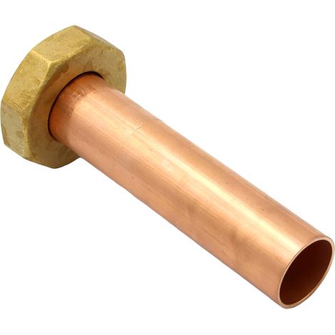 Flanschkupferrohr 28 mm Überwurfmutter Rp 40 (1/5)
