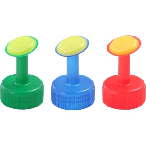 Watering can cap, 3 plastic spouts for bottle, mini watering can, easy to install, for seedlings, gardening tool (1/5)