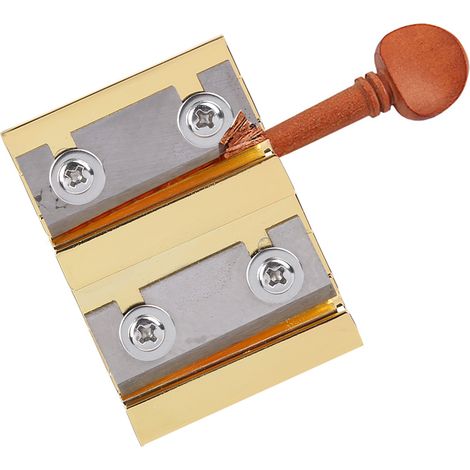 Couteau à cheville de violon, alésoir doré, outil de luthier, accessoire instrument à cordes B120 (1/5)