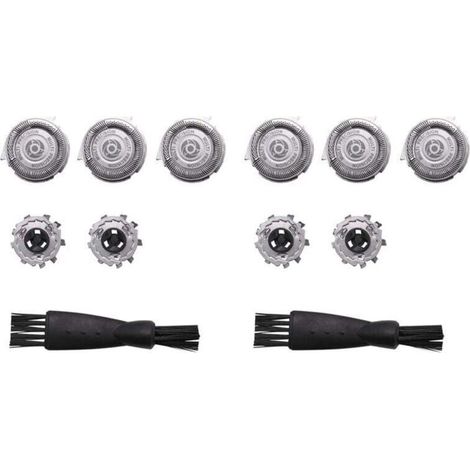 6 Têtes De Rechange Compatibles Rasoirs SH50 SH52 Série 5000 Et AquaTouch (1/4)