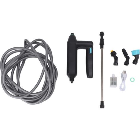 Pulvérisateur de jardin électrique portatif, lance d'arrosage portable, ensemble de 8 m, outil de jardinage extérieur (1/5)
