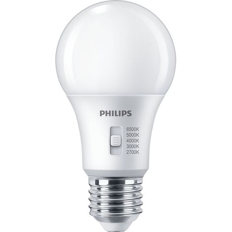ampoule à led - philips corepro - e27 - 8w - 5cct - classique - gradable - philips 353336
