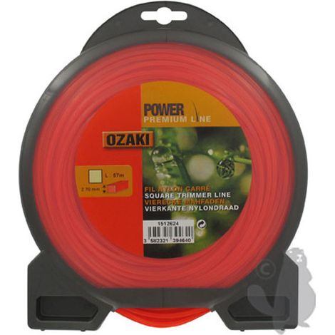 Fil-Nylon-Hülle quadratisch Ozaki Premium – Länge: 57 m, ø: 2,70 mm