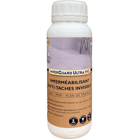 Hydrofuge Marbre Granit GUARD IDUSTRIE ImperGuard Ultra MG 0.5L (1/5)