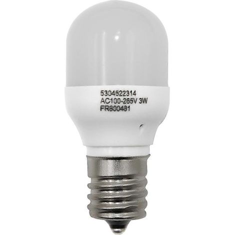 Ampoule LED 3W pour réfrigérateur Frigidaire KEI D28X, KEL 2816X, KEI D28A et KEL2811 (référence 5304522314) (1/5)
