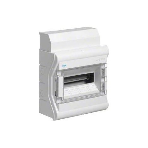 Hager VE112DN Caja eléctrica gris IP65 montaje en superficie