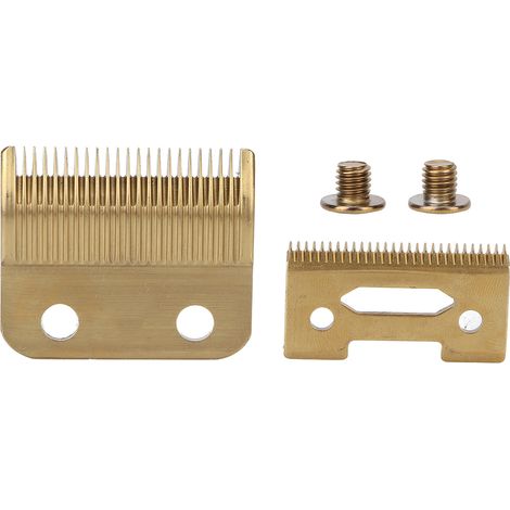 Lame de tondeuse cheveux professionnelle en acier inoxydable, accessoire de remplacement pour clipper, coupe précise et durable. (1/5)