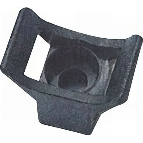 100 embases à visser à ailettes noire polyamide 6.6 - 9,5 x 18 mm