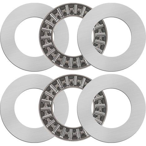 Lot de 2 roulements à aiguilles axiaux avec 2 rondelles 35 mm Diamètre extérieur 20 mm Diamètre intérieur (1/5)
