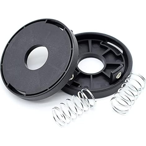 Juego a juego con 2 cubiertas de carrete con resorte para la desbrozadora Einhell GE-CT 36/30 Li E Solo.