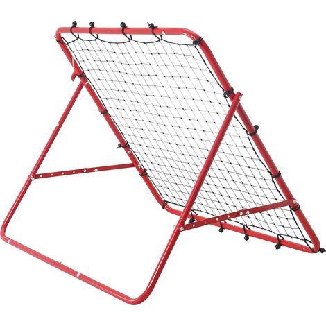Mophorn Red de rebote para fútbol , 39 x 39 pulgadas, para entrenamiento de fútbol, portátil, para todas las edades, ajustable, fácil de instalar (1/5)