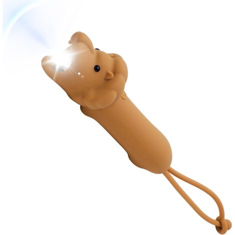Lampe De Poche Enfant Rechargeable, Lampe Torche Enfants Silicone, Lampes De Poche Led Pour Enfant Camping Cadeau, Lion Flashlight Pour Garçon Fille, Dimmable (1/5)
