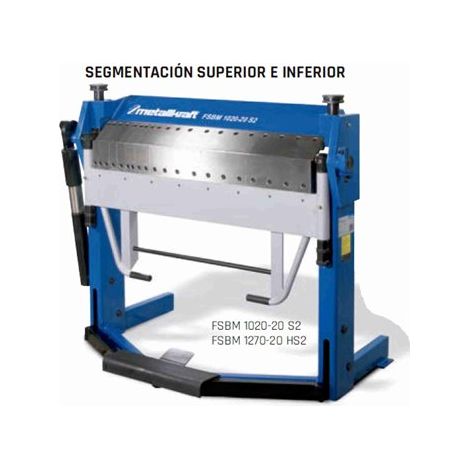 Plegadora de chapa manual FSBM 1270-20 HS2 METALLKRAFT (1/2)