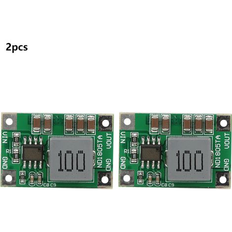 Module abaisseur 2 pièces
Convertisseur Buck moteur 5-18 V à 3/3,3 V 3,7/4,2 V 5 V 6 V ND1805TA (5-18 V 3 V) (1/5)