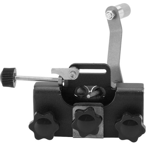 Affûteur de Chaîne Manuel Portable et Léger pour Tronçonneuse Électrique - Jig de Précision Noir (1/5)