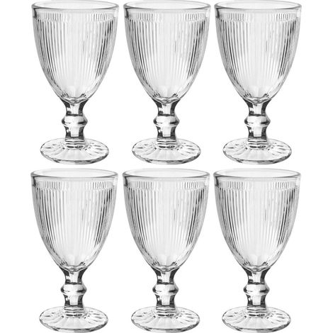 Luxito GIN Coffret de 6 verres 350ml pour boissons, desserts et cocktails (1/5)