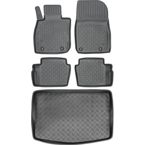 Juego de alfombrillas para coche y maletero para Mazda CX-3 Crossover (2015-2018). (1/5)