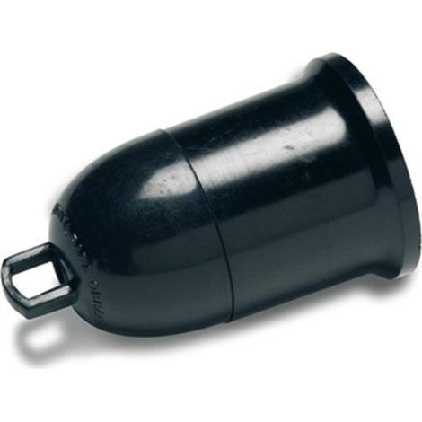 PORTALAMPADA PROVVIS E 27 NERO