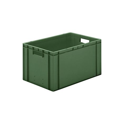 Contenedor  de  transporte  LA-KA-PE  L600xB400xH320mm  -  TK600/320-0  VERDE