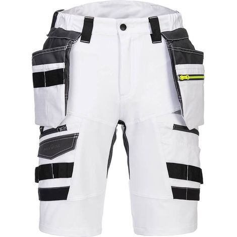 Short de travail Portwest Holster Stretch DX4 - 33 - Blanche