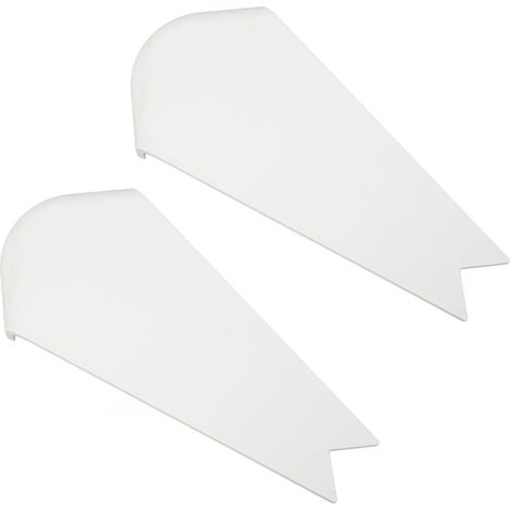 2 Coins Protection Coins RV Coins Moulures Angles Décoratives Résistantes aux Chocs Blanches pour Camping-Cars Caravanes, Blanches, 2 Pièces (1/5)