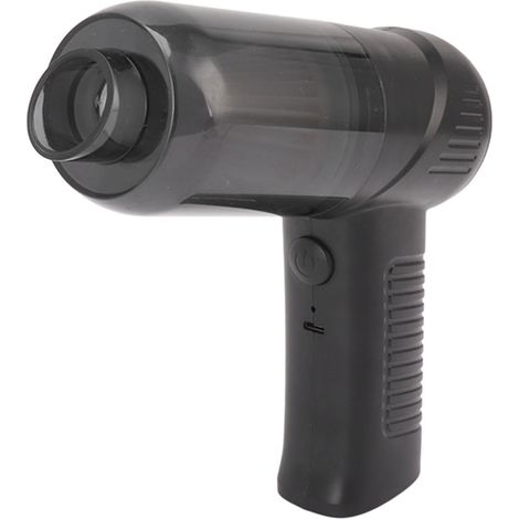 Mini-tragbarer, kabelloser Autostaubsauger mit eingebautem Akku, ideal zur Reinigung von Computertastaturen. (1/5)