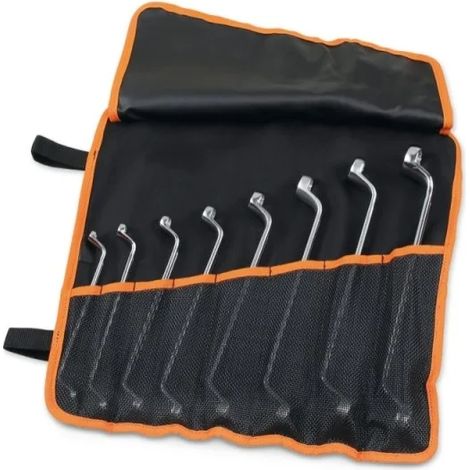Beta 90/B8N Jeu de clés polygonales courbes en sachet 8 pièces.