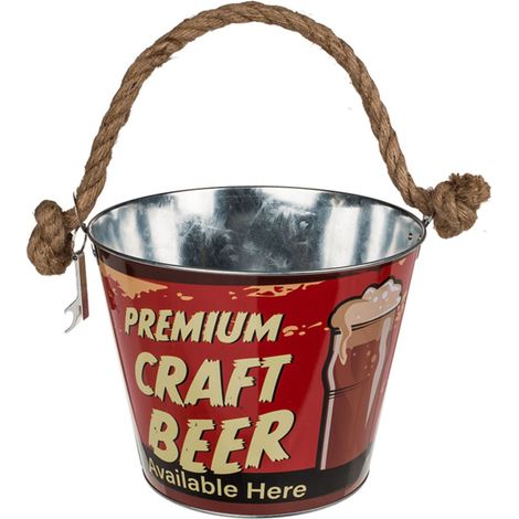 Seau à bière en métal - Premium
