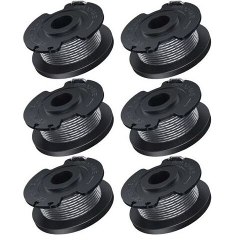 Ø1,6 mm-5m de Longueur Fil Coupe Bordure Compatible avec Bosch Convient pour Coupe-Bordures Sans fil EasyGrassCut,Contient 6 Pièces F016800569 Bobine Coupe Bordure (1/4)