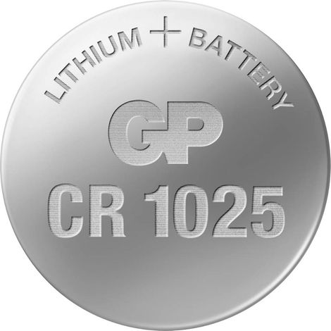 GP Batteria a bottone CR 1025 3 V 1 pz. Litio GPCR1025E-2U1 (1/2)