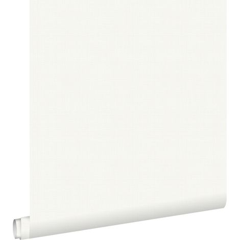 papier peint lin blanc - ESTAhome (1/5)