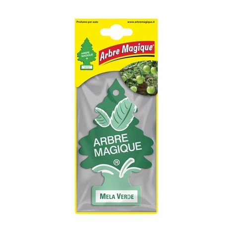 PROFUMATORE AUTO ARBRE MAGIQUE - MELA VERDE- 24 pezzi