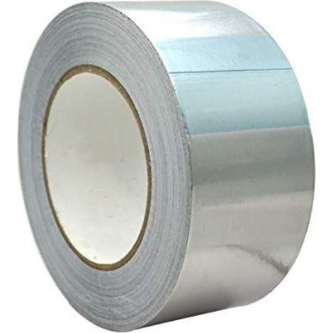 FPLUS cinta aluminio 50mm.x10mts. , Cinta de aluminio con adhesivo hot melt

- Puede ser empleada bajo diversas condiciones de temperatura

- Mayor flexibilidad y fuerza adhesiva p