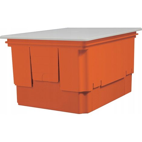 Boîte De Raccordement - Gris - 210 Mm X 165 Mm X 80 Mm - Installation Encastrée - Sécurité Électrique (1/5)