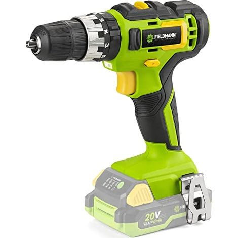Perceuse a percussion sans fil - FIELDMANN - 20V - 35 Nm - Ergonomique et légere