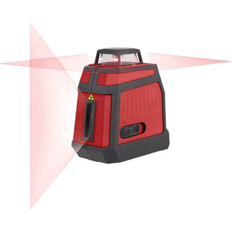 TOOLCRAFT CL18-360 Laser en croix autonivelant, avec sacoche, avec laser à 360° Portée (max.): 18 m (1/10)