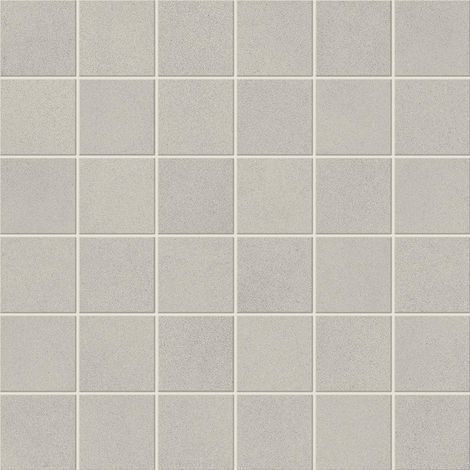 Mosaïque effet Béton Gris Brume 4,8x4,8 cm Quadra 30x30x0,9 cm Mat Montera - Sol et mur intérieur (vendu par carton de 0,9 m²) - RO'MA CARRELAGE