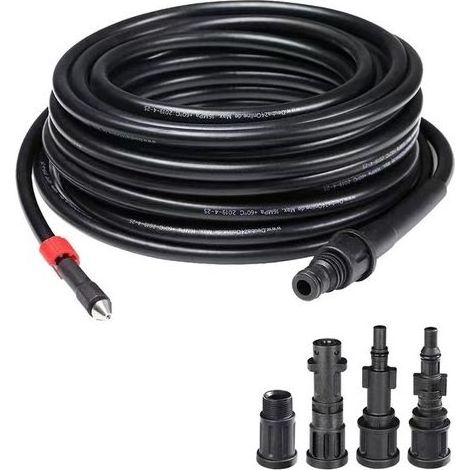 Manguera de desagüe para limpiador a alta presión, kit desatascador de 10 m (1/5)