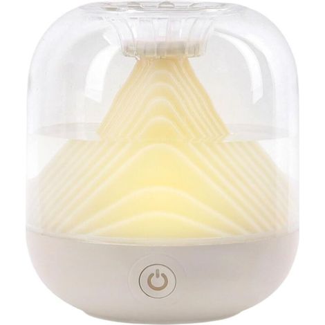 Humidificateur de brume rechargeable USB avec veilleuse pour dormir, diffuseur d'arômes de grande capacité pour salon, chambre à coucher, humidificateur à brume fraîche (1/5)