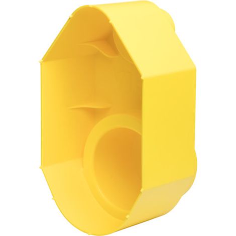 Protection de construction 8580.12 en plastique jaune